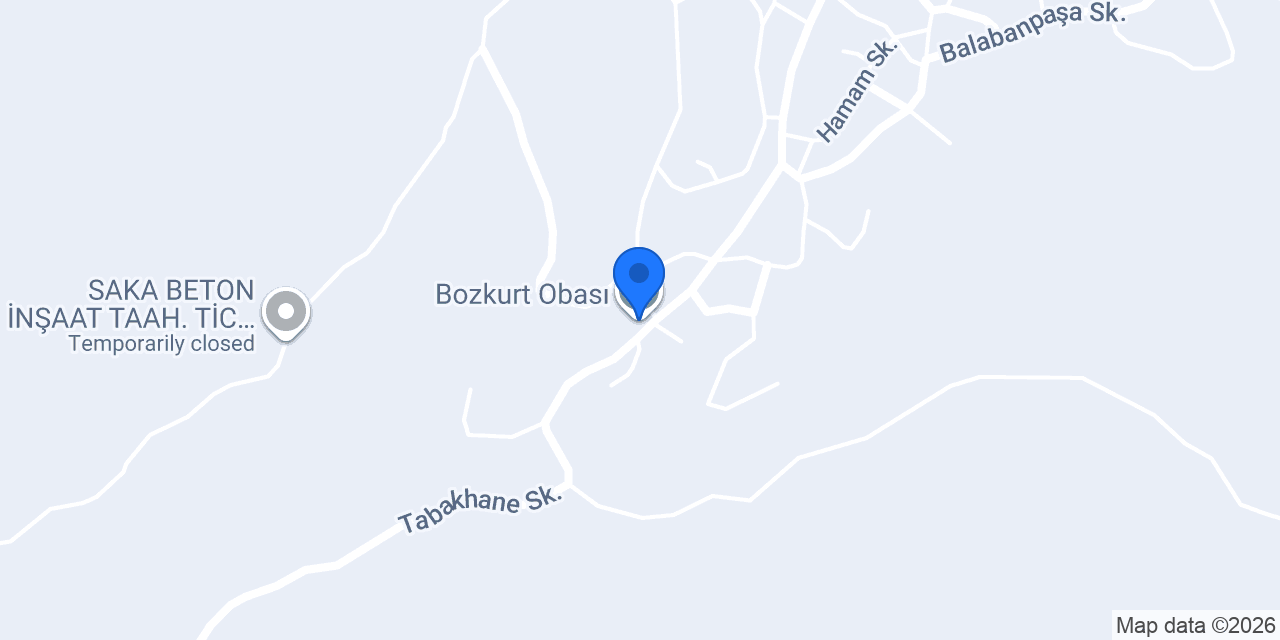 Bozkurt Obası konumu