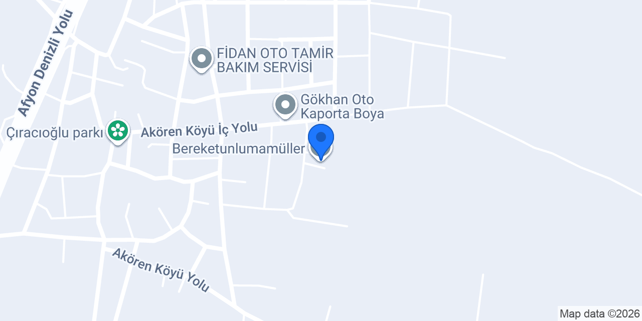 Bereketunlumamüller konumu