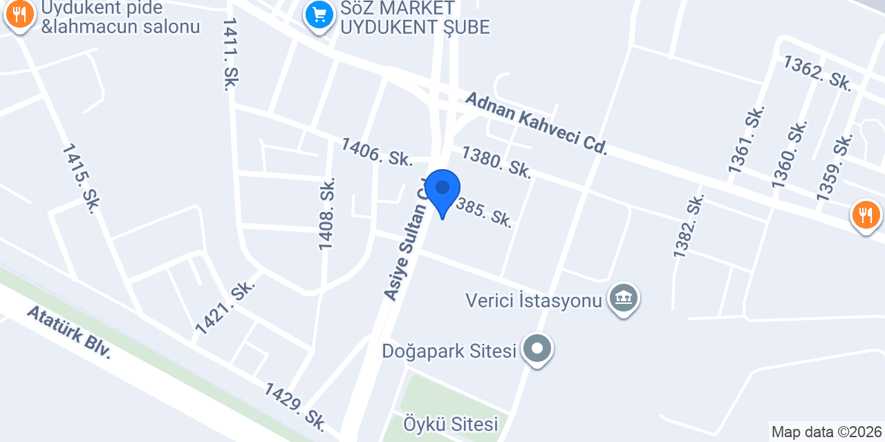 Ramazan Özçelik İnşaat konumu