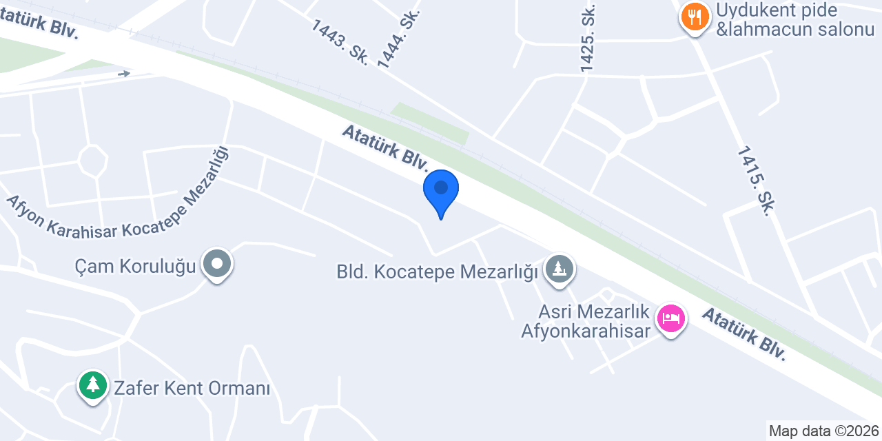 Op. Dr. Evrim ÖZKARACA BOYACI konumu