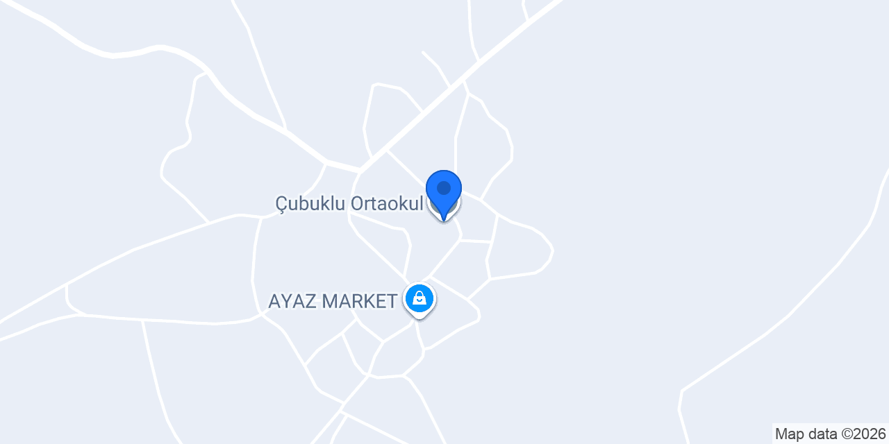 Çubuklu Ortaokul konumu