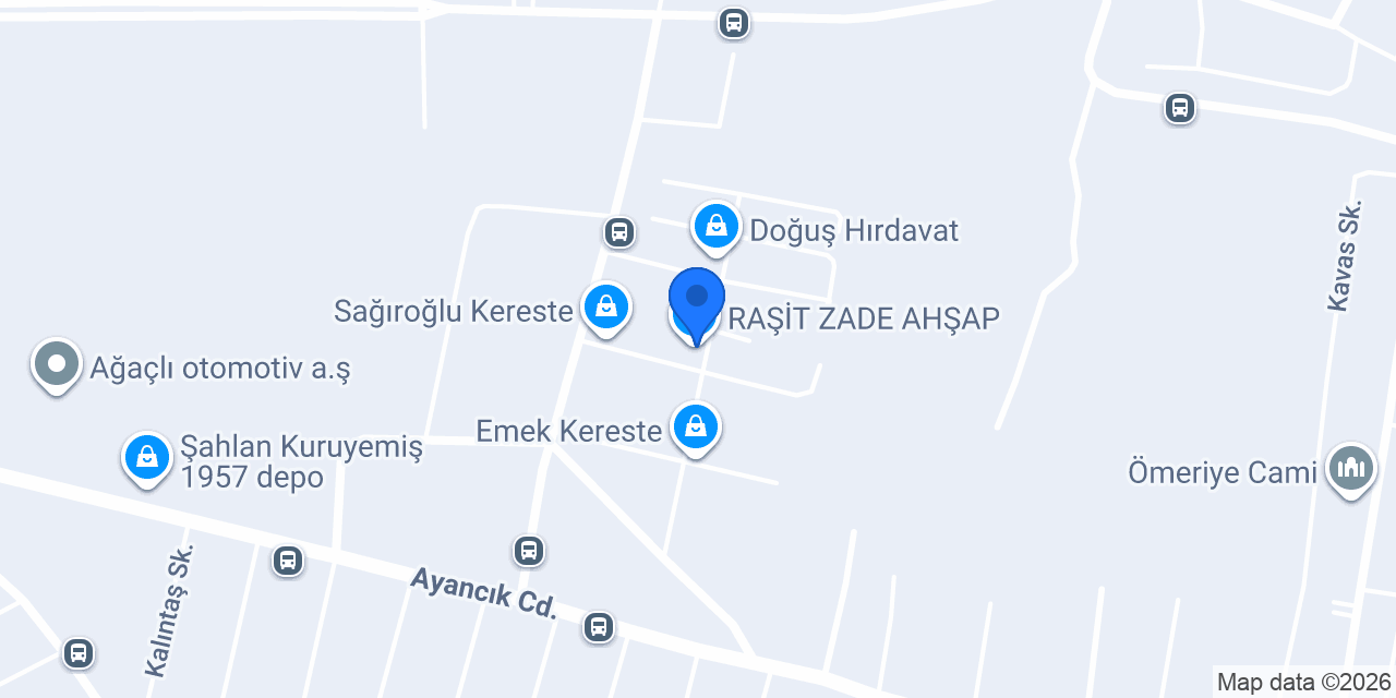 İÇLİARDIÇ KERESTE konumu