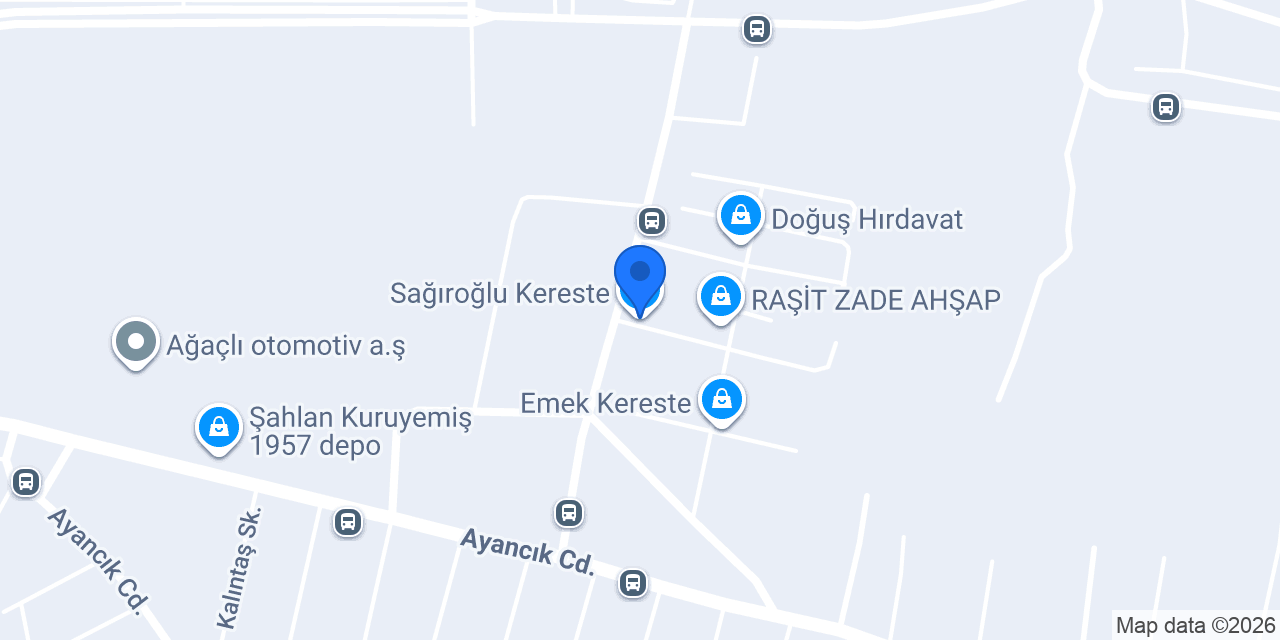 Sağıroğlu Kereste konumu