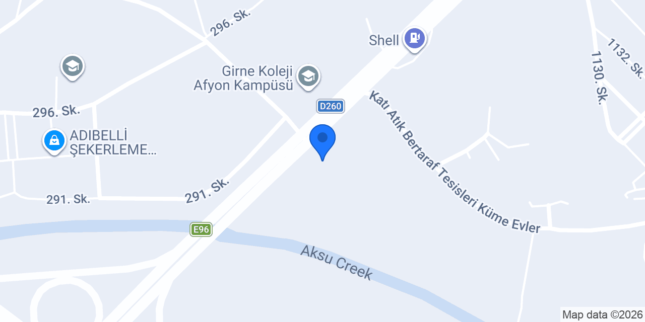 Hasel İnşaat Depo konumu