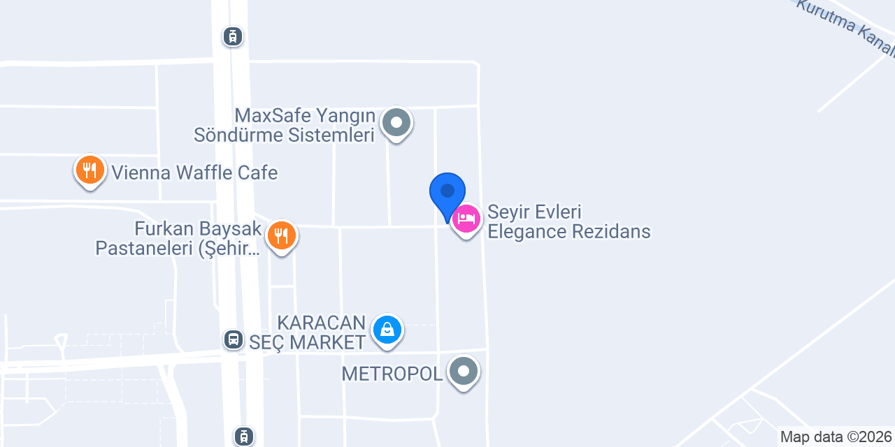 Özkan Rezidans konumu