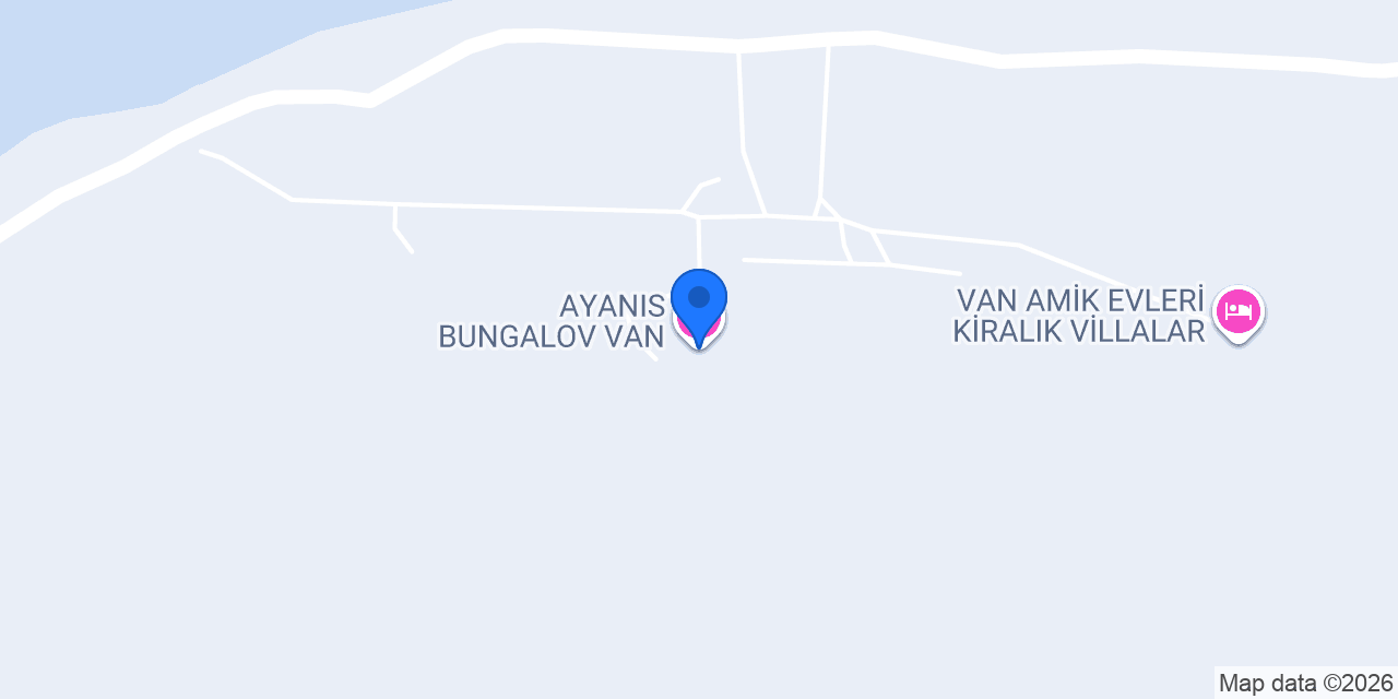 AYANIS BUNGALOV VAN konumu