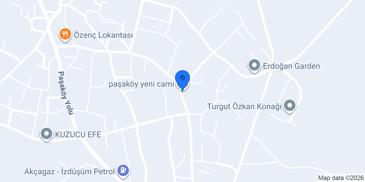 paşaköy yeni cami konumu