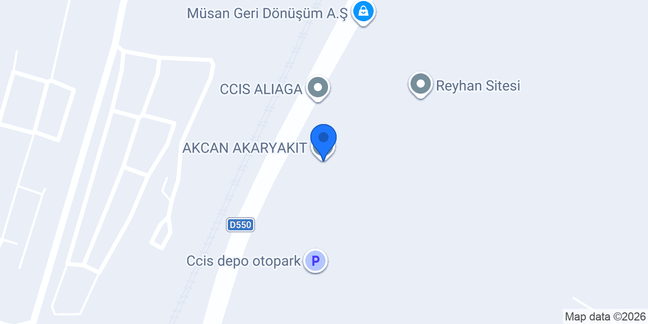 AKCAN AKARYAKIT konumu