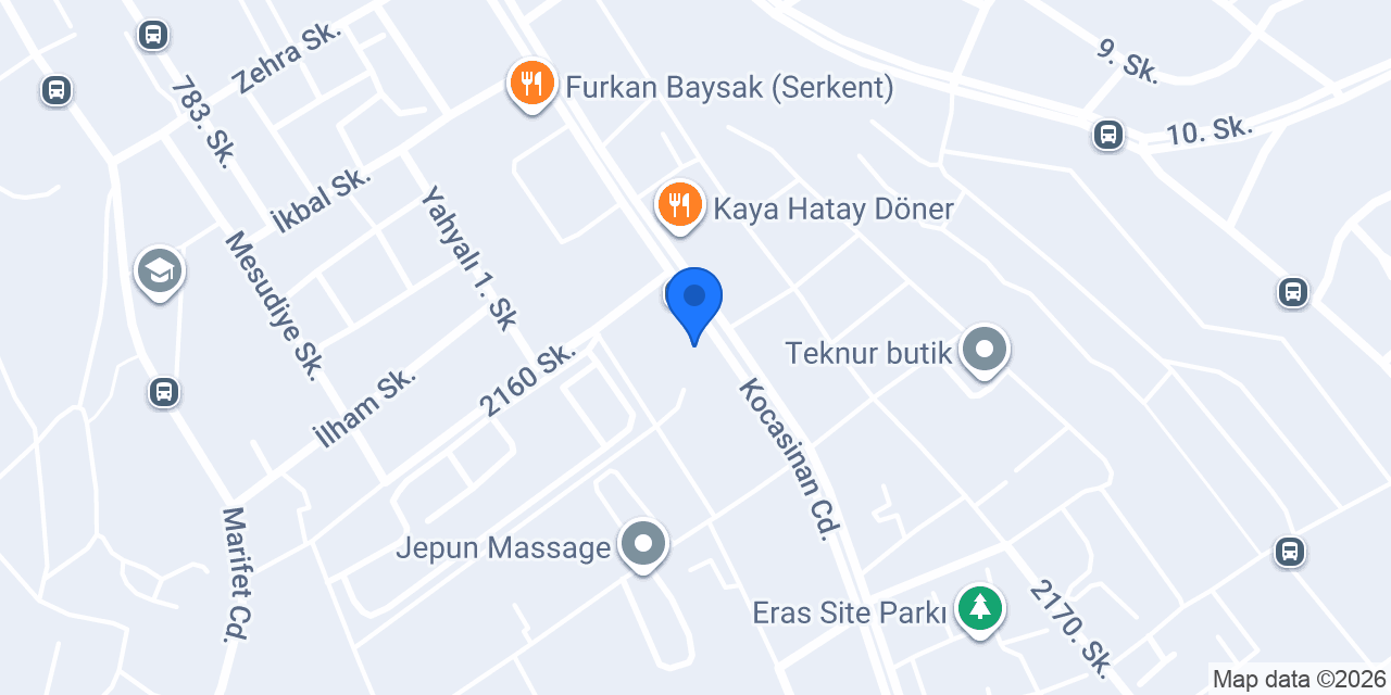 1 Tanem Çiçek Evi konumu