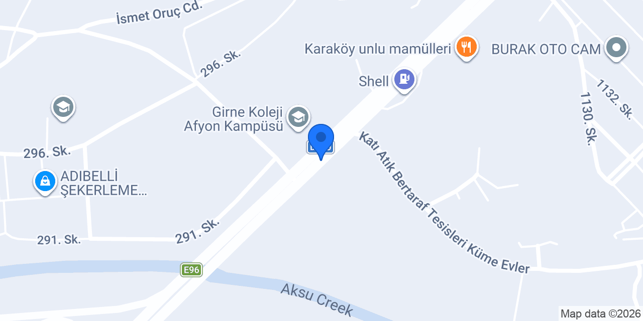 SoCHIC AfyonPark AVM konumu