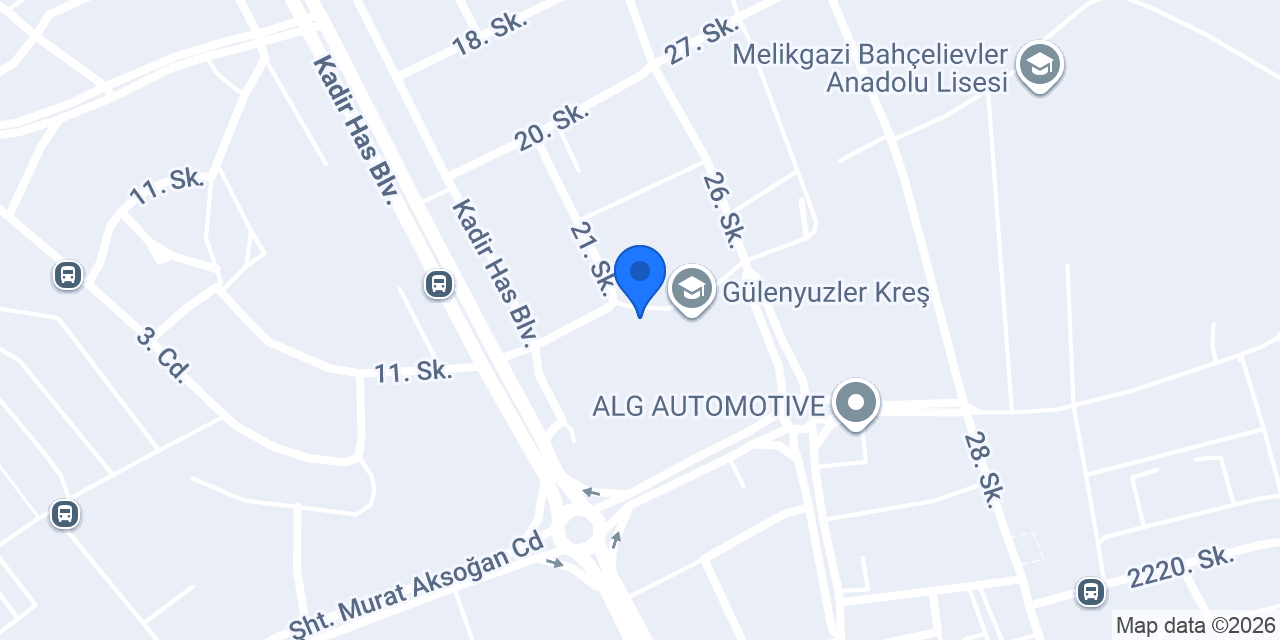 Evrim Kaplan Kreş konumu