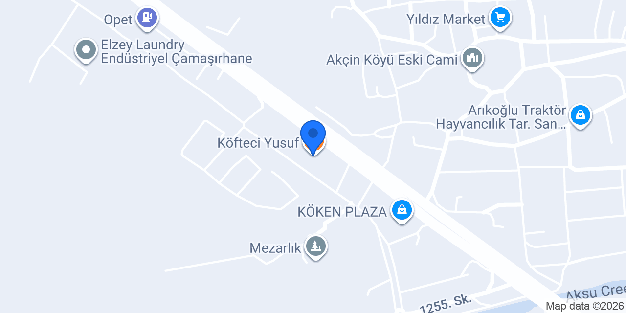 Erten Şekerleme Çevre Yolu konumu