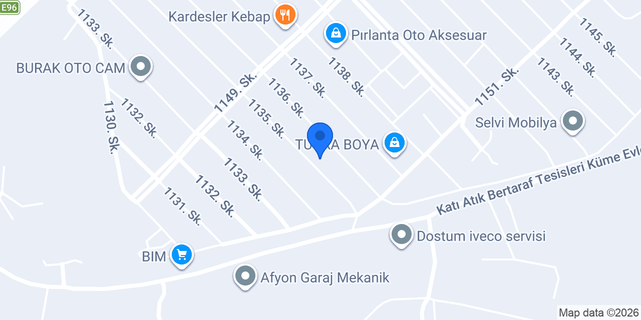 üzümözü mobilya konumu
