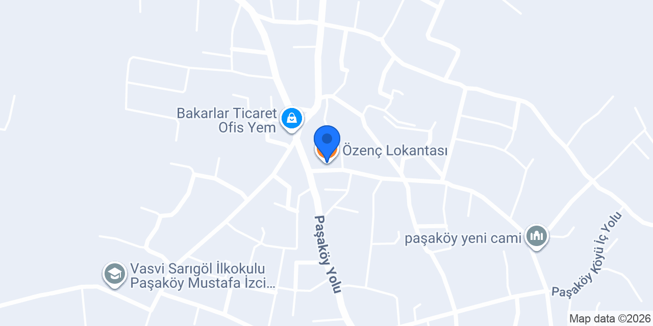 Özenç Lokantası konumu