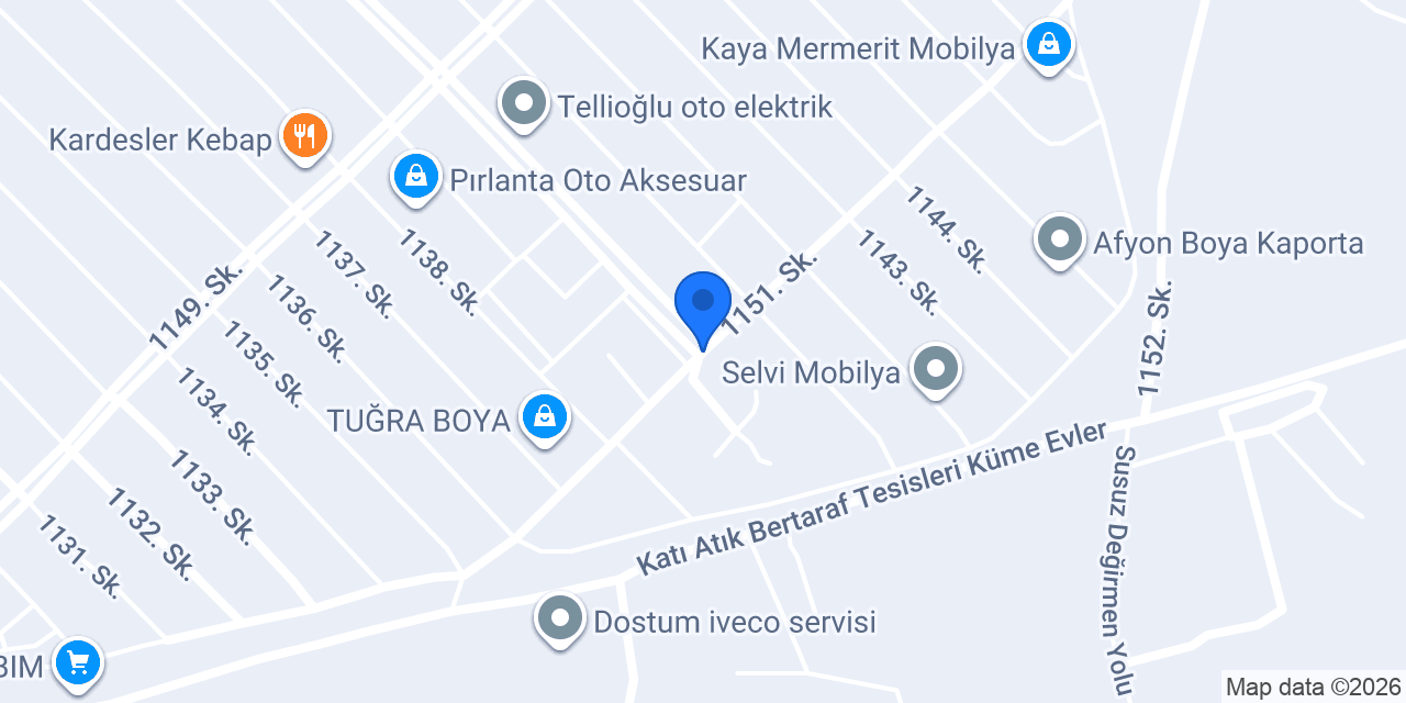 Şişkonun yeri konumu