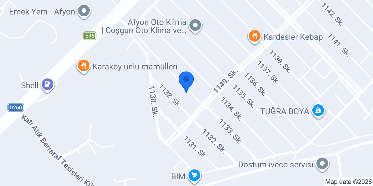 BM MOTORS konumu