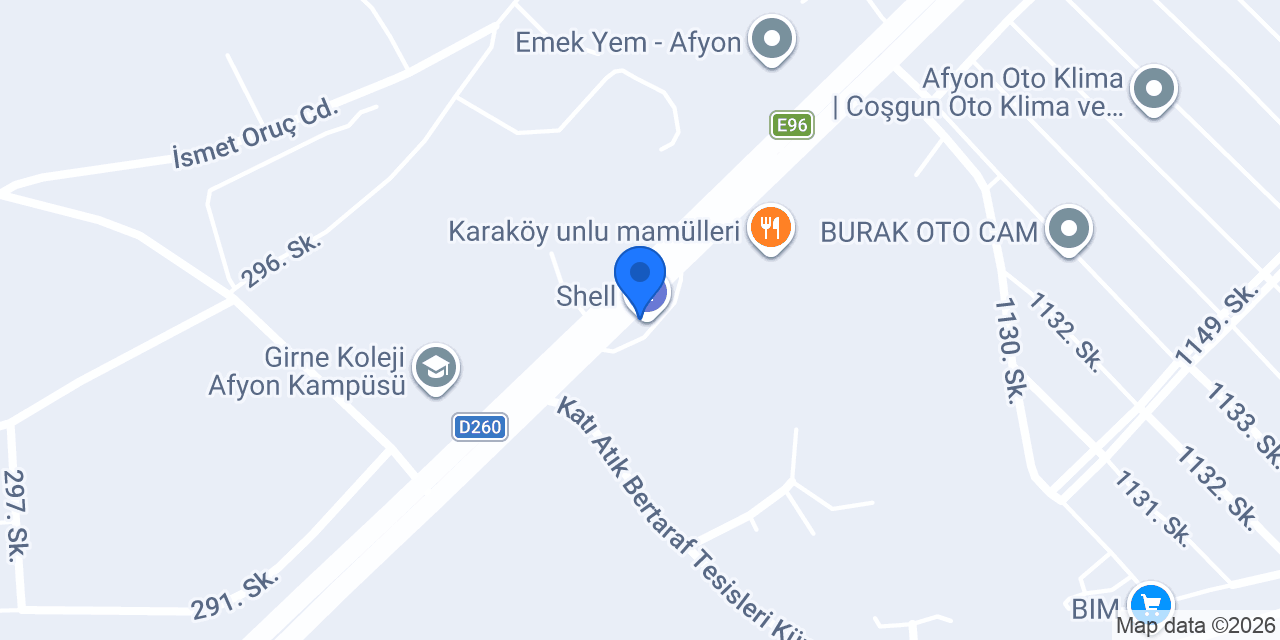 Genelioğlu Petrol konumu