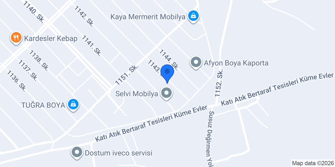 Saray Mobilya Ve Dekorasyon konumu