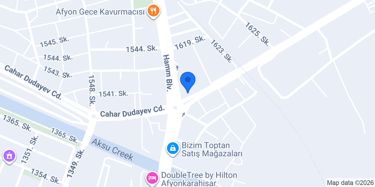 Akademi Yalıtım konumu