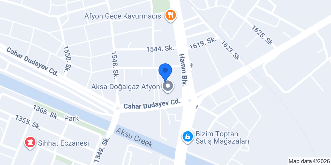 Afyonkarahisar 10.noterliği konumu
