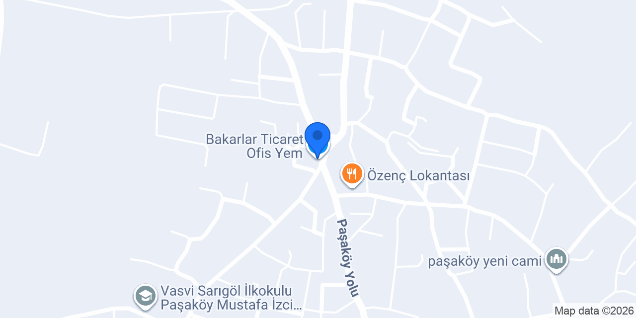 Bakarlar Ticaret Ofis Yem konumu
