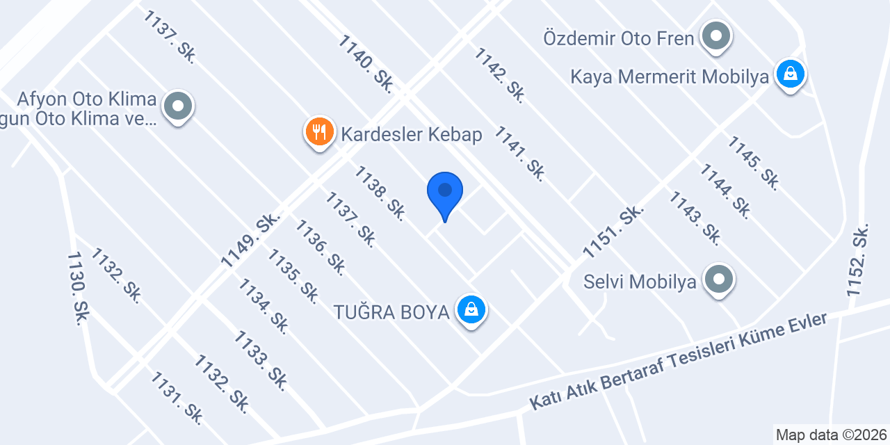 Lezzet bahçesi konumu