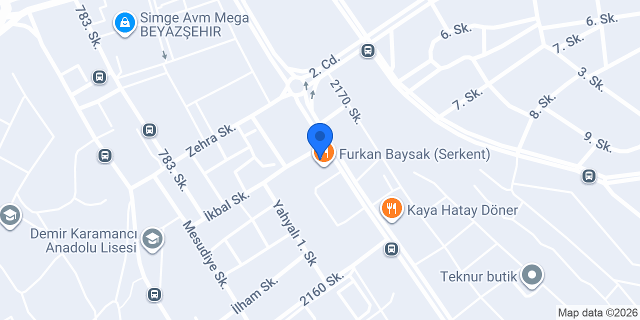 NOVA PASTANELERİ SERKENT ŞUBESİ konumu