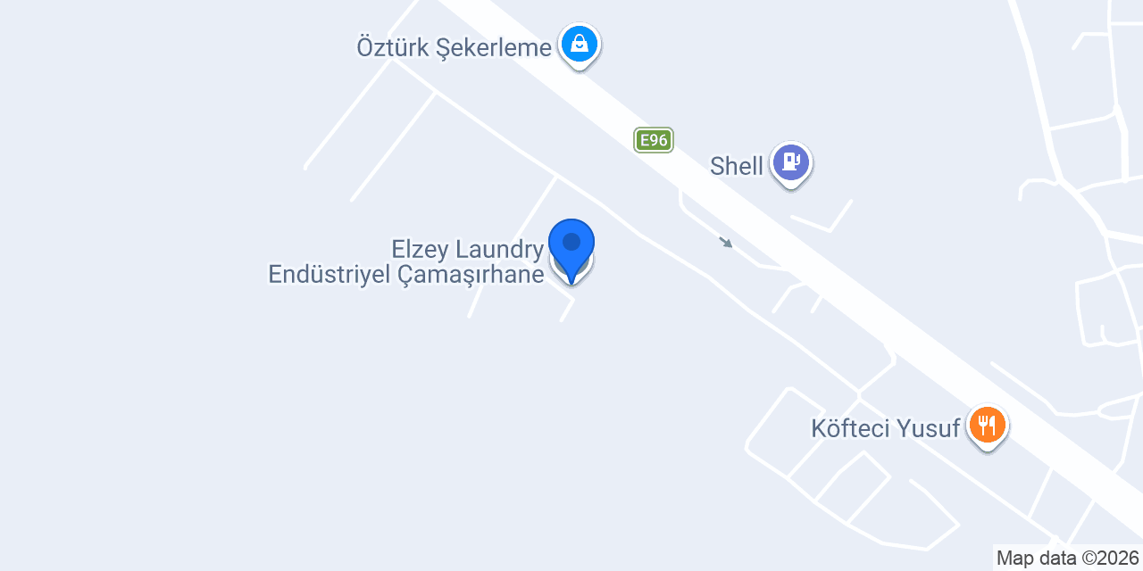 Elzey Laundry Endüstriyel Çamaşırhane konumu
