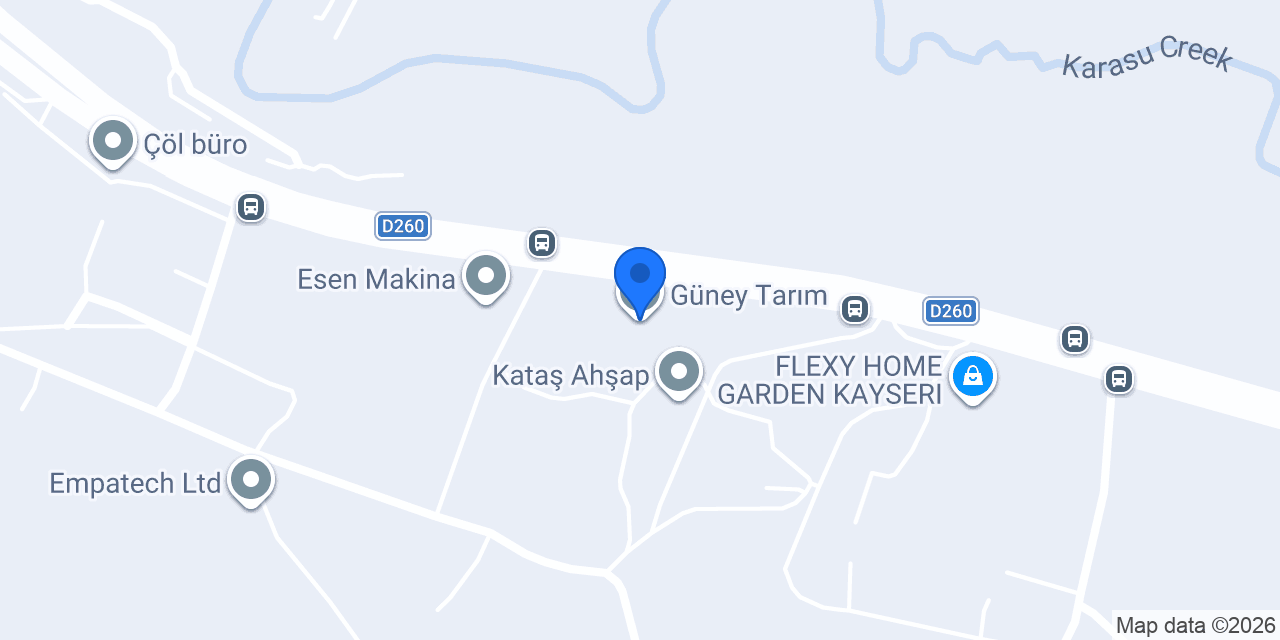 Güney Tarım konumu
