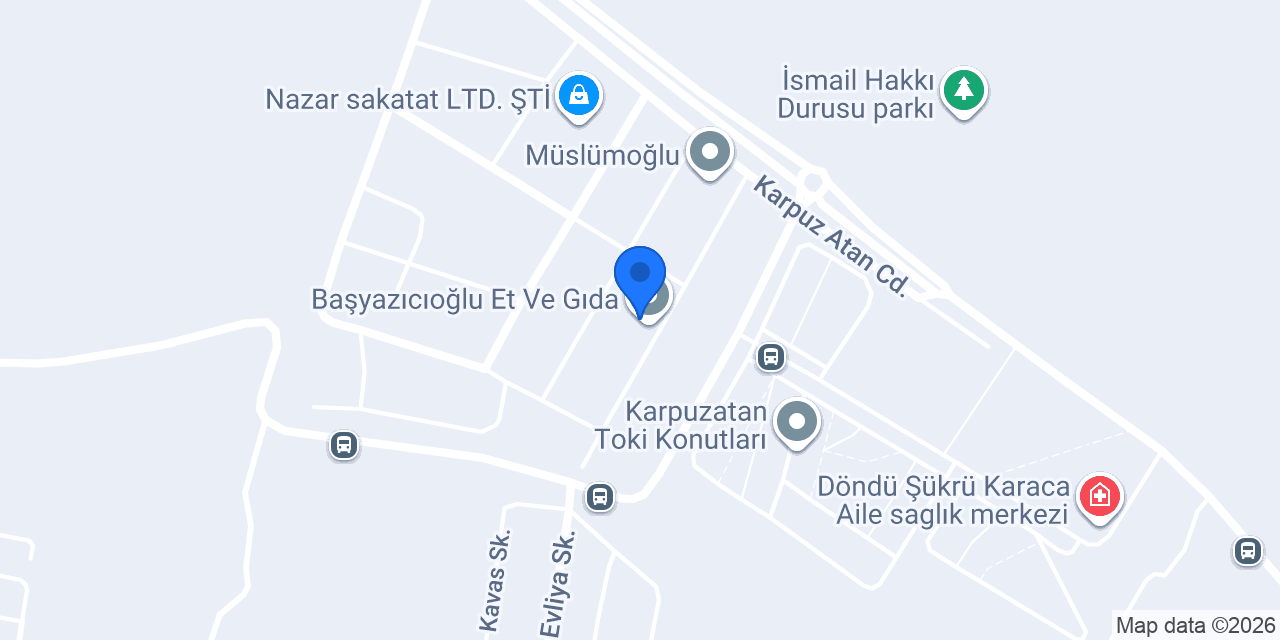 Başyazıcıoğlu Et Ve Gıda konumu