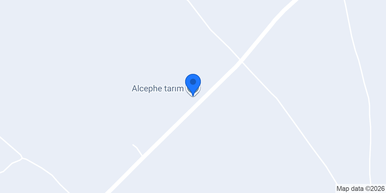 Alcephe tarım konumu
