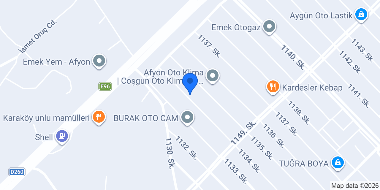 Eser Mobilya & İç Mekan Tasarımı konumu