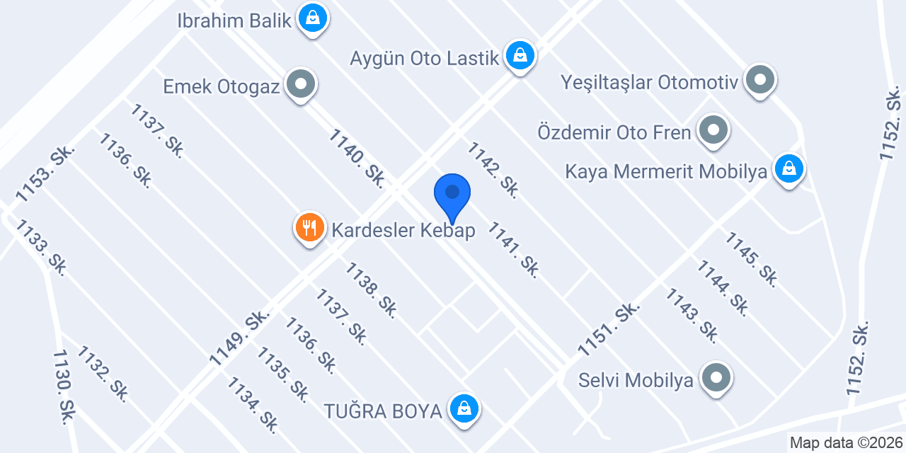 Tellioğlu oto elektrik konumu