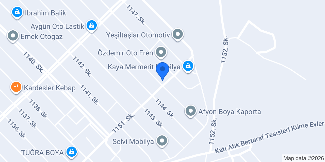 Afpack Ambalaj ve Paketleme konumu