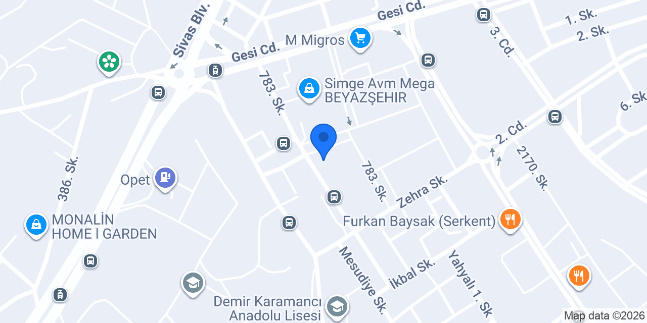 Varol Erkek Kuaförü konumu