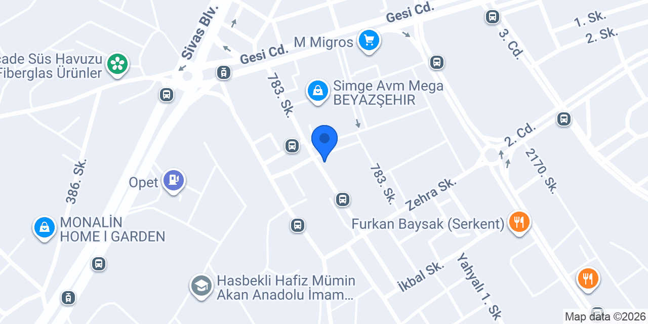 Çorap Atölyesi konumu