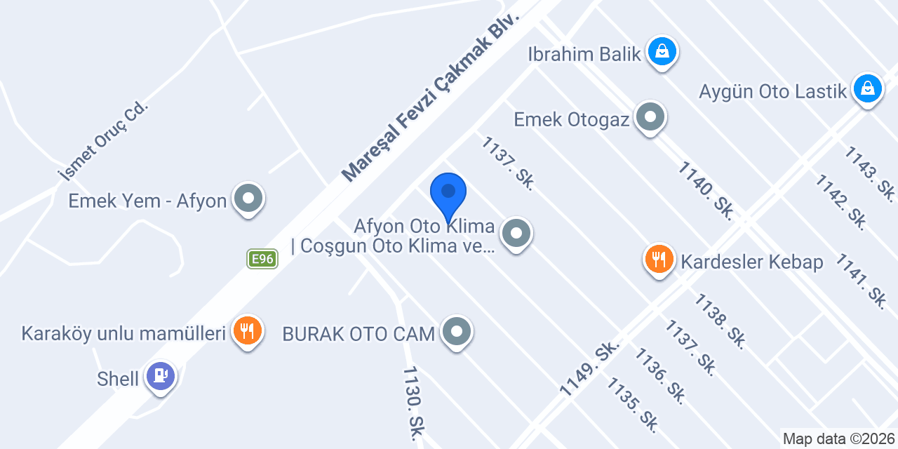 Damla Mobilya konumu