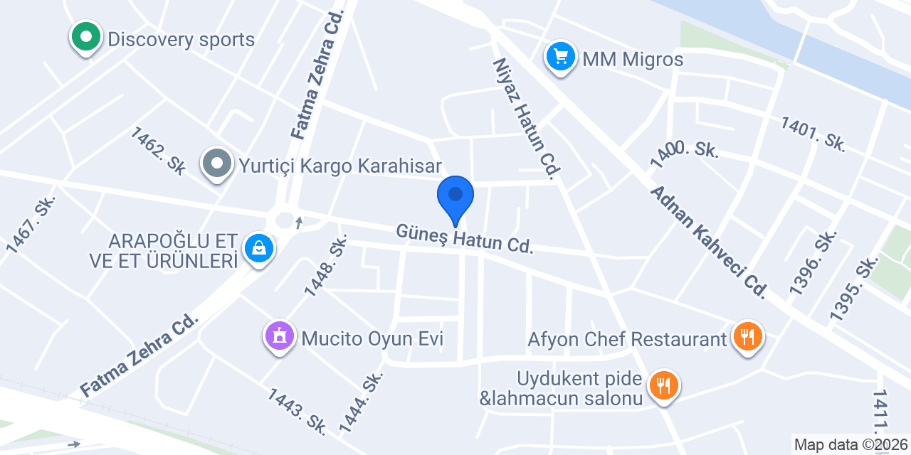 İZ Burger konumu
