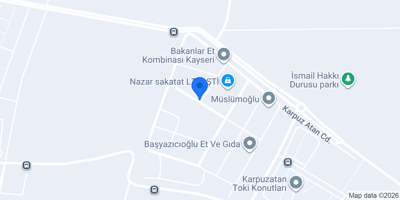 Gözde Et Kombinası konumu