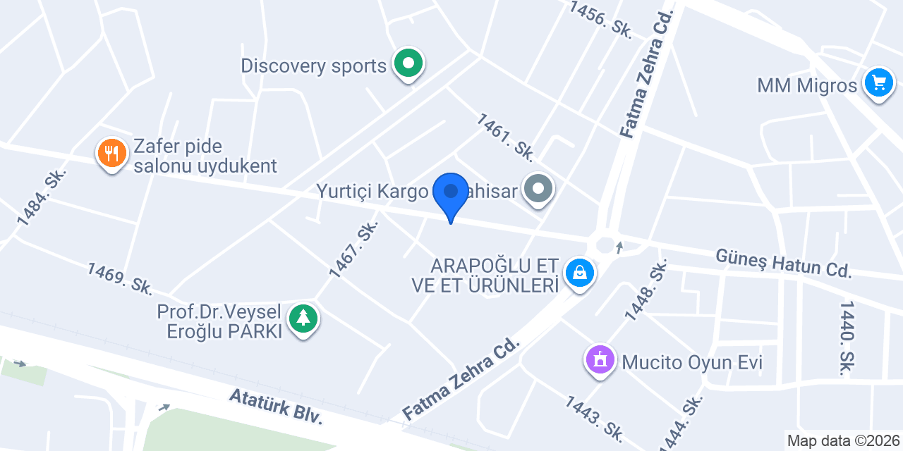 Almina Erkek Kuaförü konumu