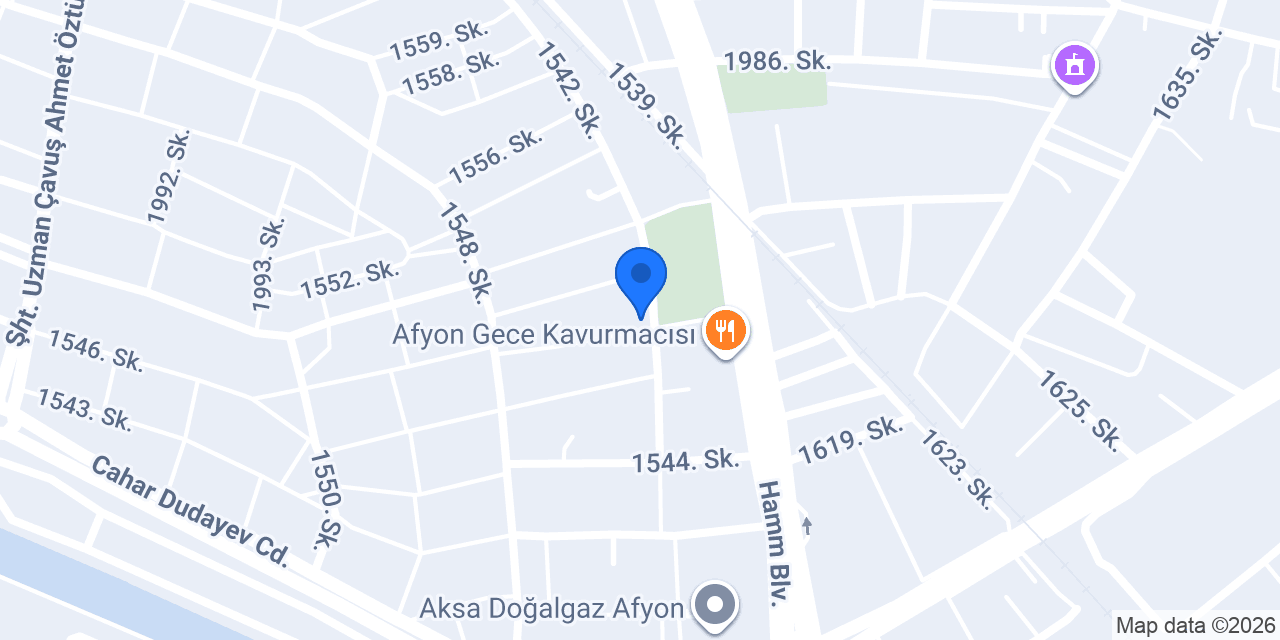 Afyon Eczanesi konumu