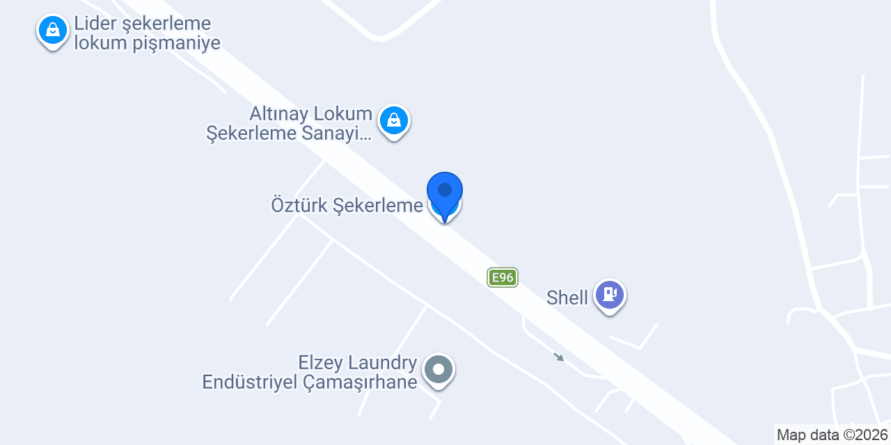 Öztürk Şekerleme konumu