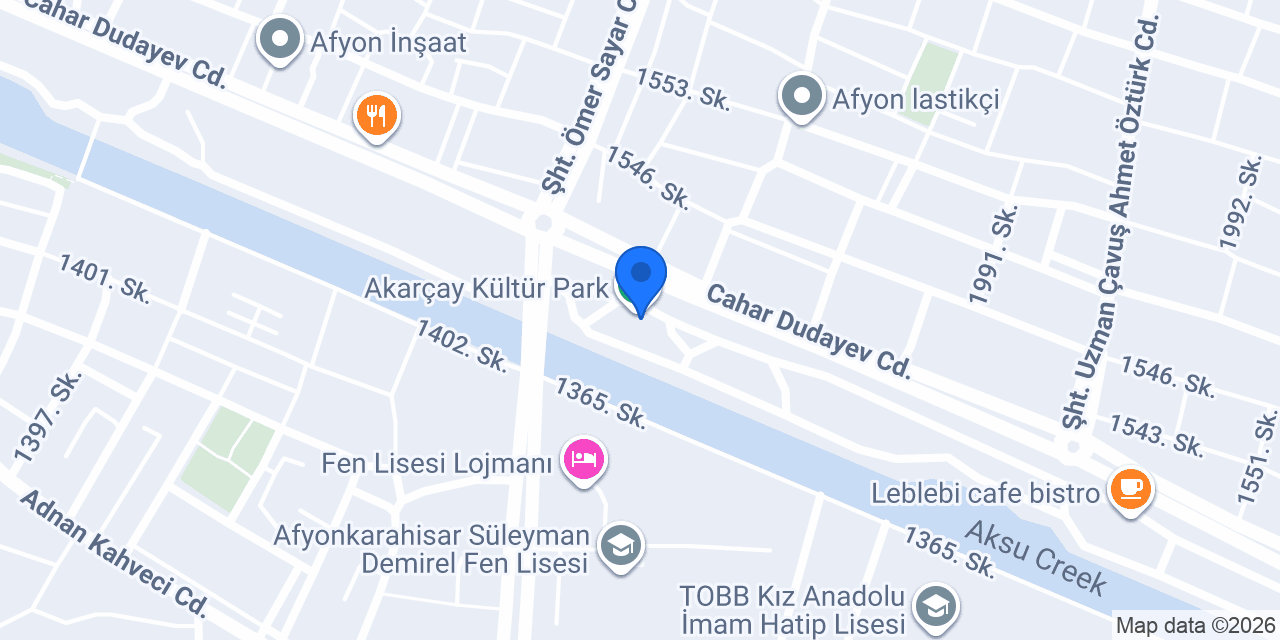 CİĞERCİ MUSTAFA AFYON konumu