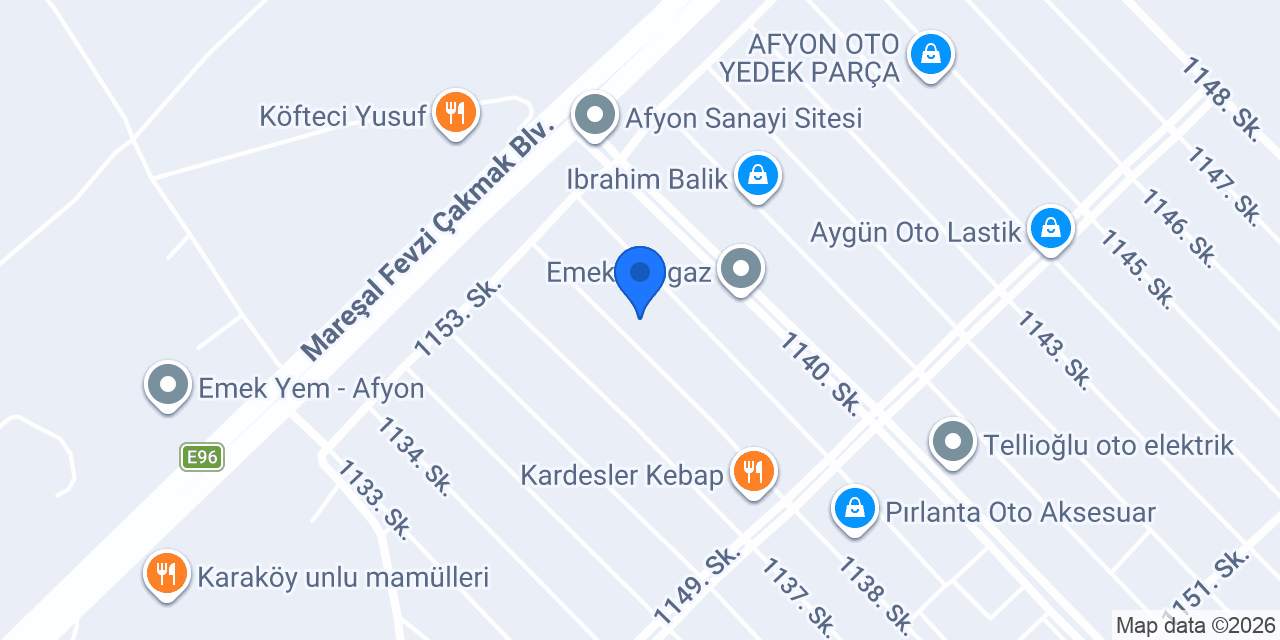 Şahanoğlu Pide konumu