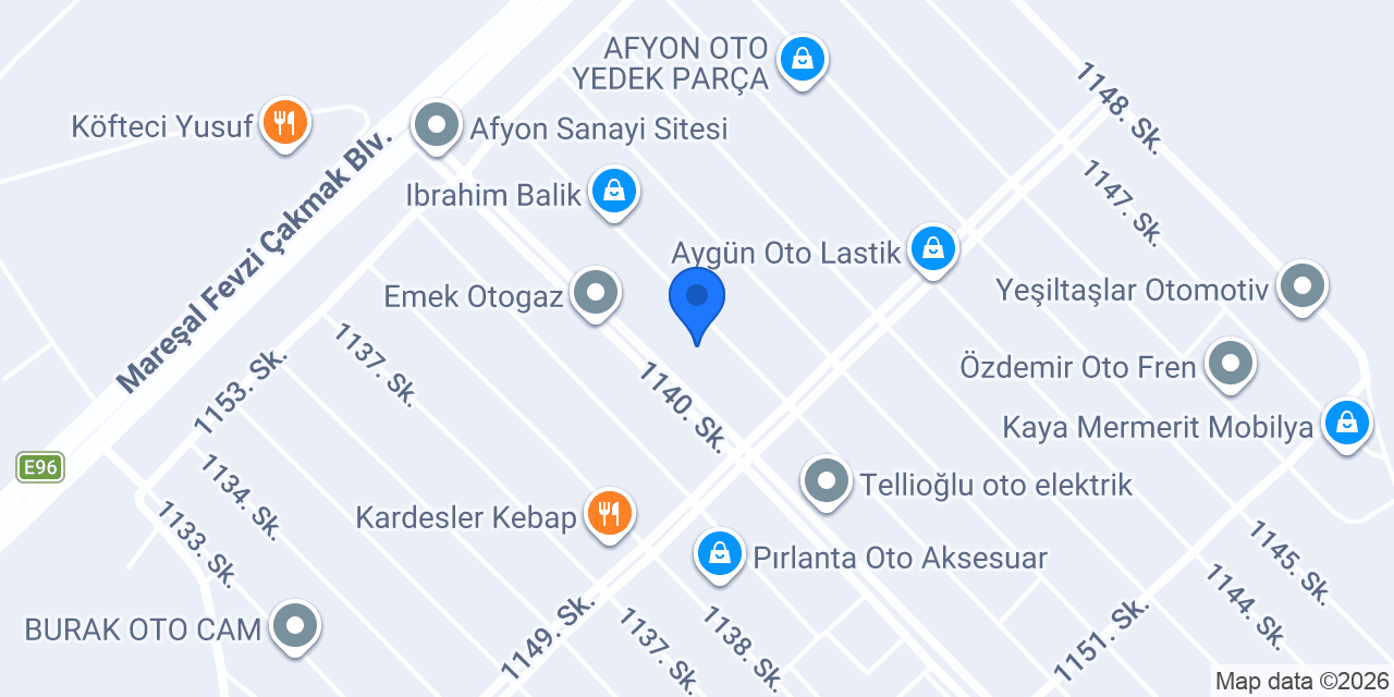 Sembol Garage konumu
