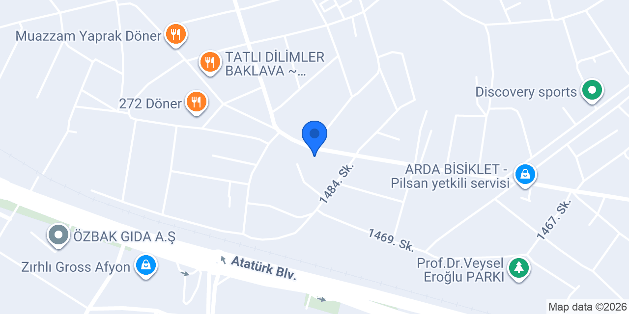 Diyetisyen Damla Kartal konumu