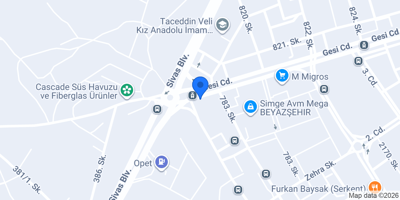Cadde Lezzet konumu