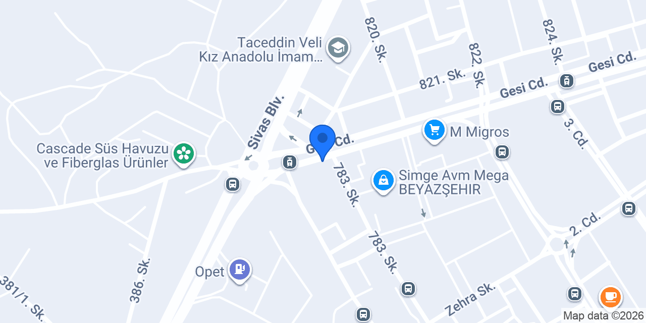 Tuna Çiçek Evi konumu