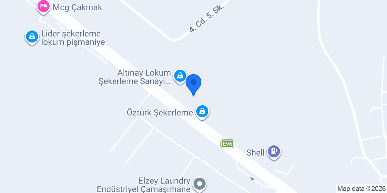 Alkan Şekerleme konumu