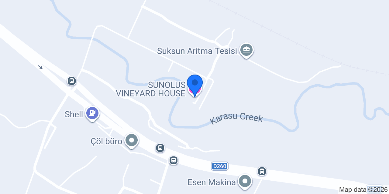 SUNOLUS VINEYARD HOUSE konumu